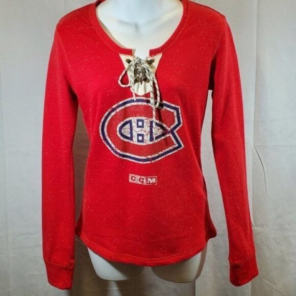 CCM Official Vintage Montreal Canadians Sweater - Picture 3 of 11